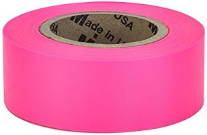 TAPE, FLAGGING UG PINK 1 3/16 X 50 YD