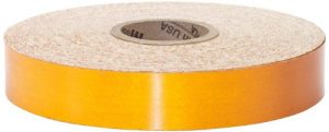 TAPE, RETRO REFLECTIVE ORANGE 1" X 50 YD