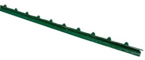POST, 6FT METAL  W/ HOOKS ( FOR USE WITH BARRICADE FENCE )