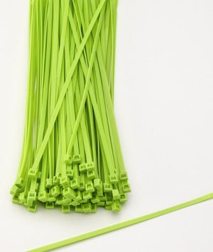 ZIP TIES 7' GREEN 100PKG