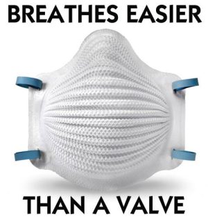 RESPIRATOR, MOLDEX AIRWAVE DISPOSABLE N95 10 BX