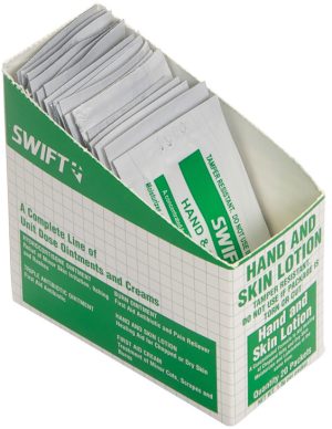 LOTION, MOISTURIZING ALOE 1 GRAM PKG 20 BOX