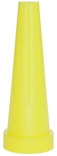 YELLOW SAFETY CONE, FITS 5422 DUAL-LIGHT FLASHLIGHT
