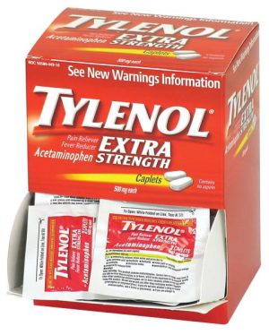 TYLENOL, EXTRA STRENGTH 50 X 2