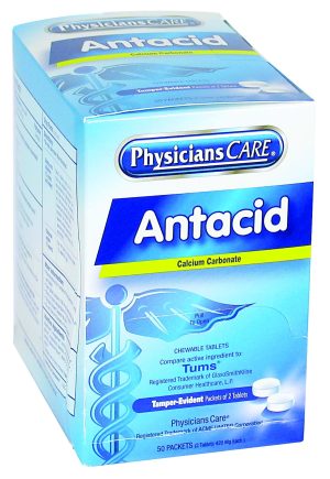 ANTACID, PHYSICIANS CARE 50/2PK