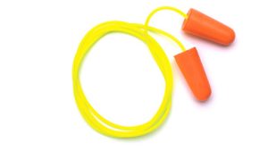 EAR PLUG,  W/ CORD ORANGE DISPOSABLE NRR32 BOX 100