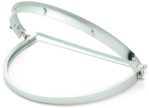 BRACKET, FACE SHIELD FULL BRIM HARD HAT, ALUMINUM
