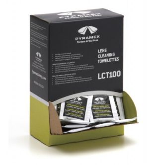 LENS CLEANING TOWELETTES W/ ANTI FOG BX 100