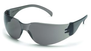 GLASSES, INTRUDER 4100 GREY HARD COAT