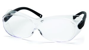 GLASSES, OTS PYRAMEX XL OVER THE GLASS CLEAR LENSE EXTRA LARGE