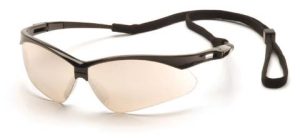 GLASSES, PMXTREME W/ BLACK FRAME & INDOOR OUTDOOR LENS W/ CORD
