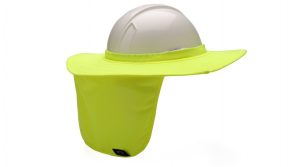 SUNSHADE, HARDHAT STOW-AWAY LIME