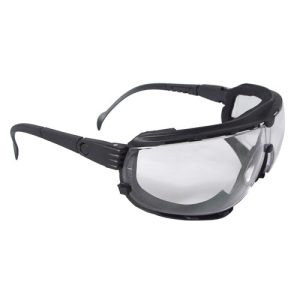 GOGGLE, DAGGER CLEAR LENS W/ TEMPLES & STRAP ANTI-FOG