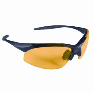 GLASSES, RAD-INFINITY BLACK FRAME AMBER LENS