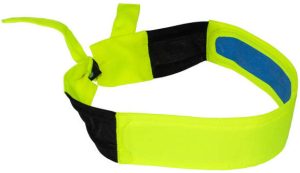 HEADBAND, COOLING ARCTIC RADWEAR HI-VIZ LIME