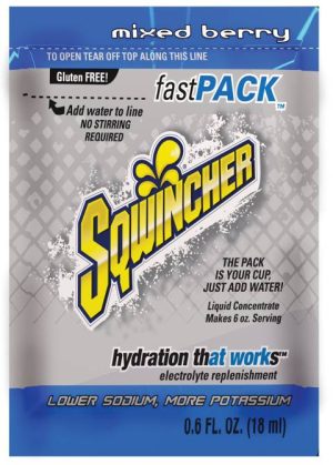 SQWINCHER, FAST PACK MIXED BERRY BOX 50