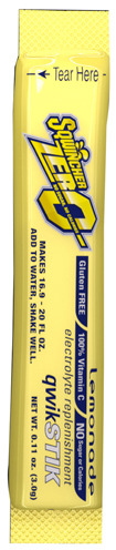 SQWINCHER, 20OZ QUIK STIK LEMONADE 50PK (SUGAR FREE 0 CARBS 0 CALORIES)