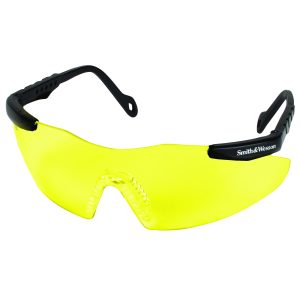 GLASSES, SMITH & WESSON YELLOW LENSE BLACK FRAME
